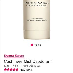 2- Brand new Donna Karan Cashmere Mist Deoder…